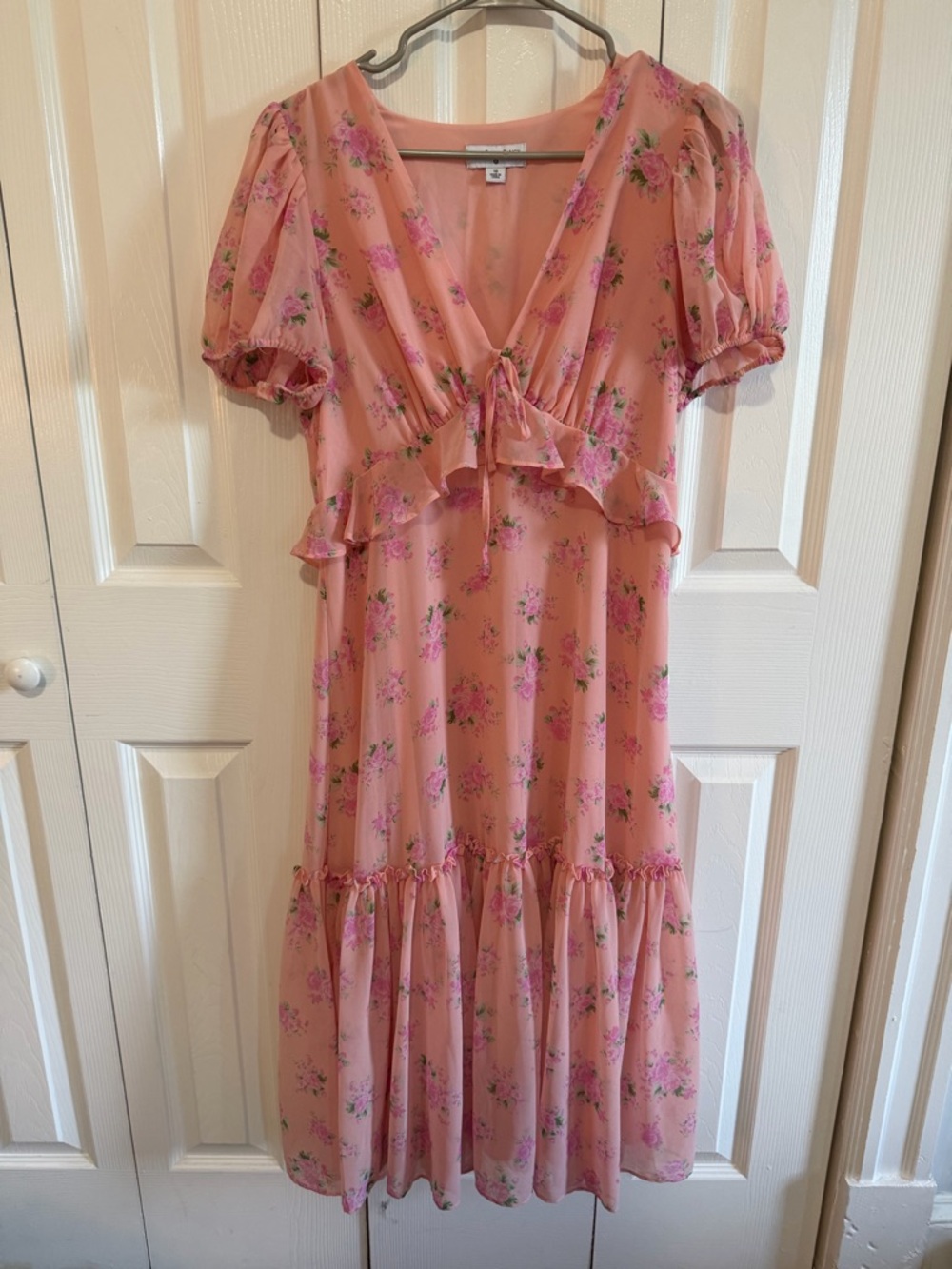 Loveshackfancy x Target Floral Tiered Gown Pink Floral Size 10